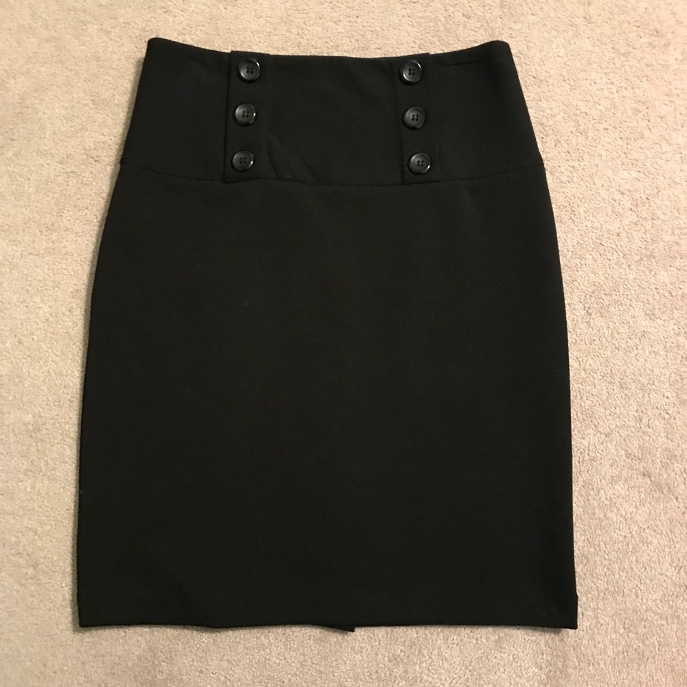 Black Pencil Skirt